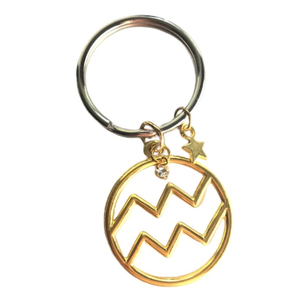 Zodiac Symbol Keychain - CHOOSE YOUR SIGN!